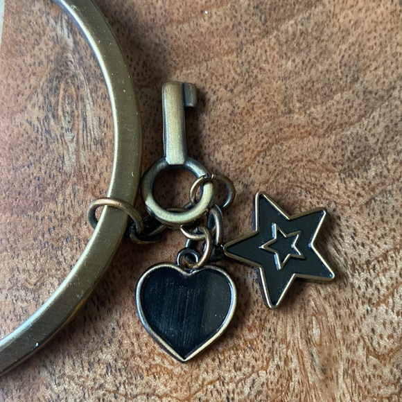 Fossil gold wristlet clutch bag - Picture 5 of 7